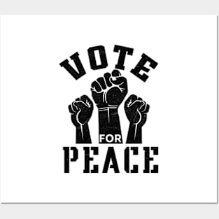 Vote for Peace Posters and Art